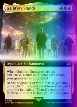 MTG Magic the Gathering Gallifrey Stands (418/1448) Doctor Who LP FOIL - Image 1