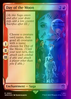 MTG Magic the Gathering Day of the Moon (684/1448) Doctor Who LP FOIL- SURGE - Image 1