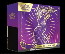 Pokemon TCG: Scarlet & Violet Base Set Elite Trainer Box (Miraidon) ETB 820650853418 - Image 1