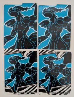 ETB Dividers Black Bolt Zekrom (Set Of 4) Pokemon TCG - Image 1