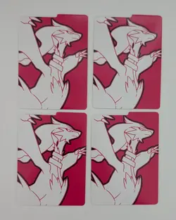 ETB Dividers White Flare Reshiram (Set Of 4) Pokemon TCG - Image 1
