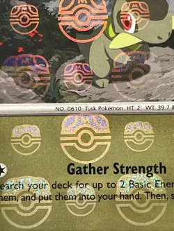 Axew Master Ball Reverse Holo 068/086 Black Bolt Pokemon Card English - Image 2