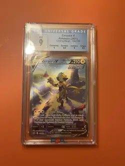 Pokemon Card Chilling Reign 2021 Zeraora V Alt Art 166/198 CGC 9 Mint - Image 1