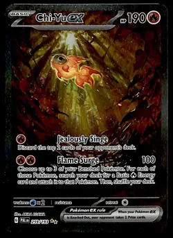 Chi-Yu EX Special Illustration Rare Paldea Evolved 259/193, NM Pokemon Card - Image 1