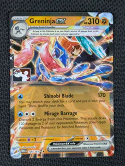 Greninja ex - 106/167 - Pokemon Prize Pack Series Cards Double Rare - Image 1