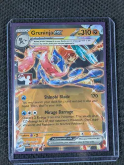 Greninja ex - 106/167 - Pokemon Prize Pack Series Cards Double Rare - Image 4