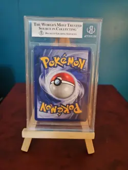 #3 Chansey Holo Rare Card | 1999 Pokemon Base Set Unlimited | BGS 7 - Image 2