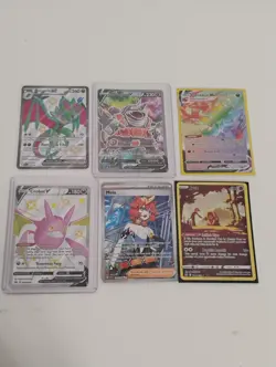 Pokemon Eternatus Rainbow Rare/Jynx Trainer Gallery/Full Art Holo Cards - Image 1