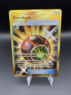 Giant Bomb 251/236 Sm-Unified Minds Holo Card NM Condition - Image 1