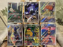 White Flare Illustration Rare IR Lot of 6 Cards Full Art English Holo - NM/M 🔥 - Image 1