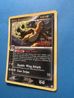 Dark Dragonite 15/109 EX Team Rocket Returns Pokemon Card Reverse Holo Rare - Image 2