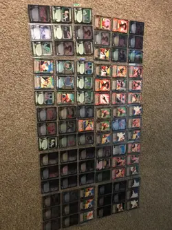Dragon Ball Z CCG Score 90 Card Lot - Image 1