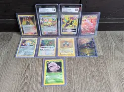 Pokemon Card Lot - CGC 10 Exeggutor & Zeraora, Holos, EX, Latias EX, Rayquaza 🔥 - Image 1