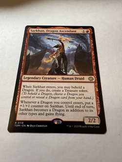 Sarkhan, Dragon Ascendant Tarkir: Dragonstorm card 118 - Image 1