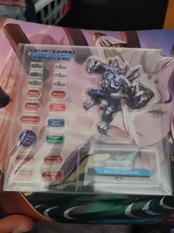 WereGarurumon Acrylic Sheet - Gift Box 2023 Digimon Card Game - Image 1