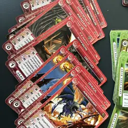 Lot Of CHAOTIC Cards Regular-Mugic Creature,Location,Attack-50 - Image 2