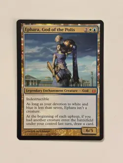 Born of the Gods Magic: The Gathering Ephara, God of the Polis MTG - Image 1