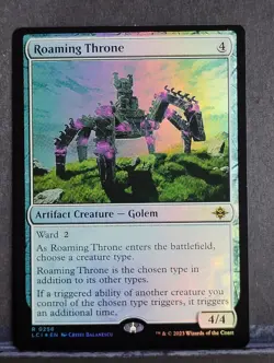 Roaming Throne; Foil; The Lost Caverns of Ixalan - Image 1