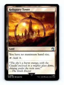 #296 2023 Doctor Who Reliquary Tower Uncommon - Image 1