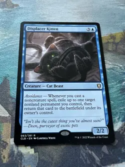 MTG Displacer Kitten - Commander Legends: Battle for Baldur's Gate (CLB) NM - Image 2