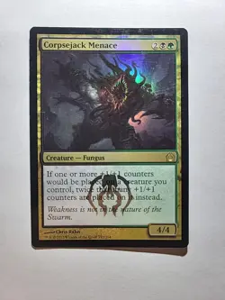 MTG Corpsejack Menace Foil Return to Ravnica, Moderately Played, English Edition - Image 1