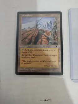 Magic The Gathering MTG Wasteland Tempest Great Condition - Image 3