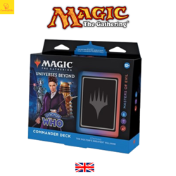 Magic The Gathering Doctor Who Commander Deck Masters of Evil New Sealed English - Image 1