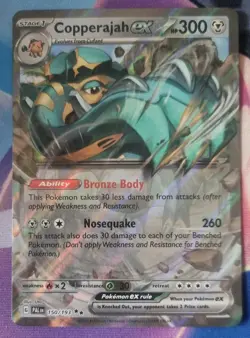 Copperajah ex 150/193 Sv02: Paldea Evolved Holo NM-Mint Pokemon Card TCG - Image 1