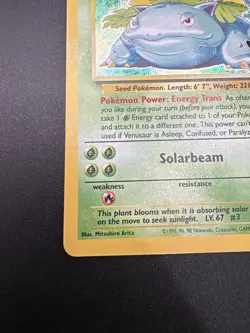 #3 Venusaur 15/102 Pokemon TCG Celebrations: Classic Collection Holo Rare *B2 - Image 5