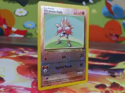 Pokemon TCG Hitmonchan Best of Game 2/9 Reverse Holo Promo Promo - Image 2