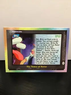 EP22 The Tower of Terror Topps Pokemon TV Animation Edition 2000 - Image 2