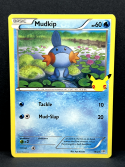 Pokemon TCG Mudkip - 19/25 McDonald's 25th Anniversary Promos - LP - Image 1