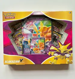 Pokemon TCG Alakazam V Box New Factory Sealed 820650807480 - Image 1