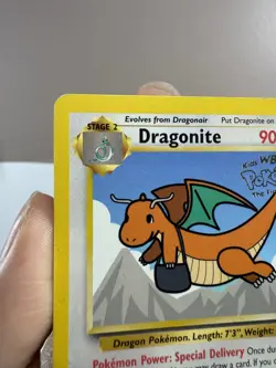 Pokemon Dragonite WB Movie Promo WOTC Black Star #5 *Damaged* - Image 5