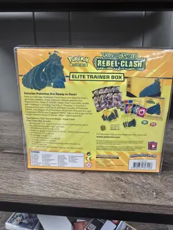Pokemon Elite Trainer Box ETB Sword & Shield Rebel Clash Sealed New - Image 3