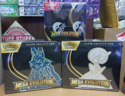 POKEMON MEGA EVOLUTION BOOSTER BOX + (2) ETB ELITE TRAINERS LOT - Image 1
