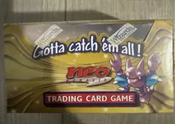 Pokemon Neo Genesis 1st edition Booster Box English Sealed - Image 5
