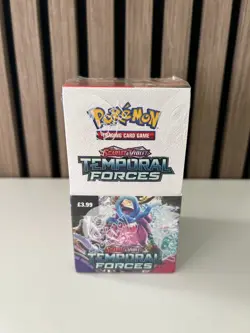 Pokemon TCG Temporal Forces Half Booster Box Sealed - Image 1
