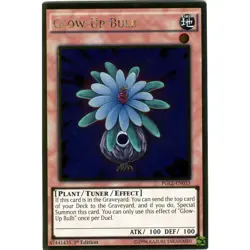 Glow-Up Bulb Yu-Gi-Oh! PGL2-EN033 1st Gold Rare - Image 1