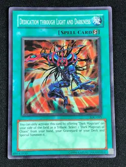 YUGIOH DEDICATION THROUGH LIGHT AND DARKNESS IOC-095 SUPER LP - Image 1