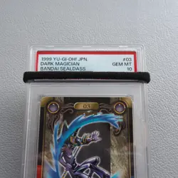 Yu-Gi-Oh PSA10 Dark Magician No.03 BANDAI Sealdass 1999 Japanese PS192 - Image 2