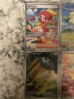 Pokemon 2025 White Flare Card Lot of 6 Illustration Rares Near Mint US Seller - Image 2