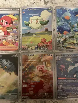 Pokemon 2025 White Flare Card Lot of 6 Illustration Rares Near Mint US Seller - Image 3