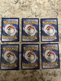Pokemon 2025 White Flare Card Lot of 6 Illustration Rares Near Mint US Seller - Image 5