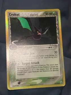 Crobat 2005 Delta Species Reverse Holo Card #2/113 Pokemon Card - Image 1