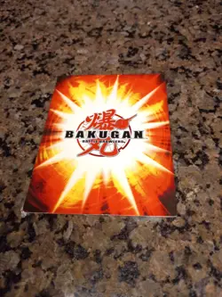 Bakugan Battle Brawler Updraft Holo Card BA235-AB-SM-GBL 2008 32/48 Trading Card - Image 2