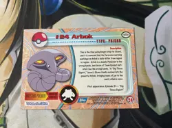 1999 TOPPS POKEMON ARBOK CARD NM - Image 4