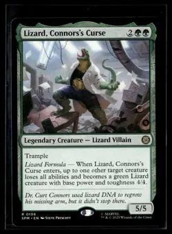 Lizard, Connors's Curse - SPM - MTG - EN - NM - 0106 - Image 1