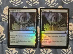 Slippery Karst FOIL Dominaria Remastered MTG Magic - Image 4