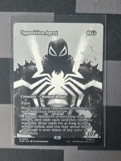 Opposition Agent Spider Man Magic The Gathering Card MTG Rare Collector Booster - Image 1
